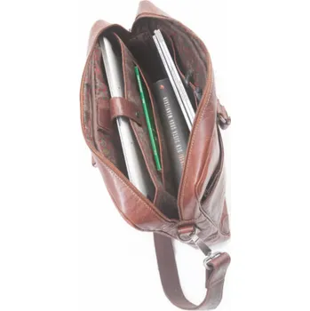 brašna na notebook Baoobaoo Brašna Briefcase Soft pro MacBook 15"-16" Brandy