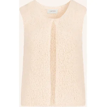 Dámská vesta Cartoon Dámská Pletená Vesta, krémová, 40