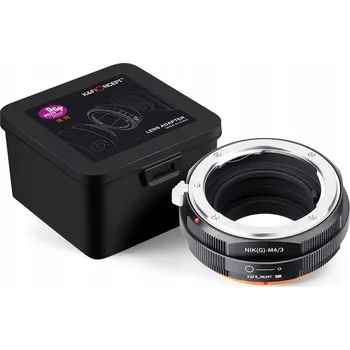 Adaptér K&F NIK (G) - M4/3 / wersja PRO