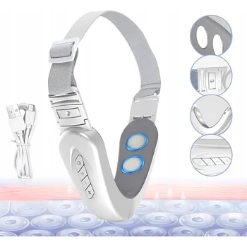 Masážní přístroj MODELUJÍCÍ MASÁŽNÍ PŘÍSTROJ NA OBLIČEJ EMS USB FOTOTERAPIE PROTI PODBRADKU 155MAH