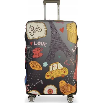 WORLDPACK ochranný obal na kufr L - Paris