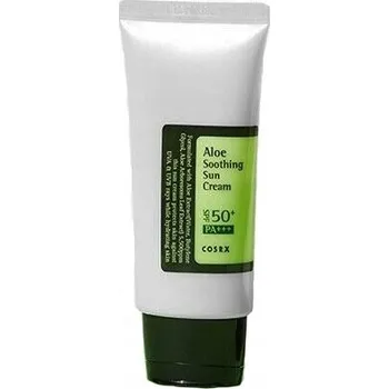 Přípravek na opalování COSRX Aloe Soothing Sun Cream SPF 50+ opalovací krém s aloe vera 50 ml