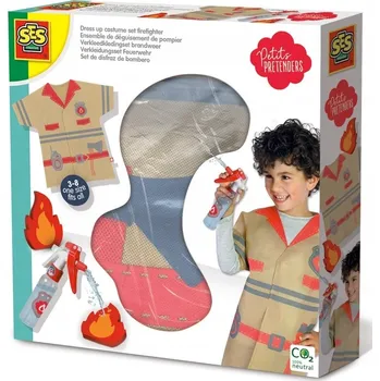 Karnevalový kostým Kostým hasiče unisex, vícebarevný, univerzální velikost