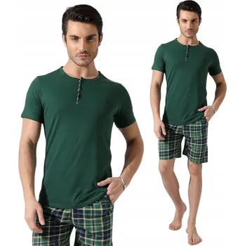 Pánské pyžamo Morella pánské pyžamo PM0231 krátký rukáv velikost M