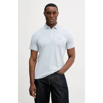 Pánské oblečení Bavlněné polo tričko Karl Lagerfeld 561251.745071 modrá 05X, vel. M