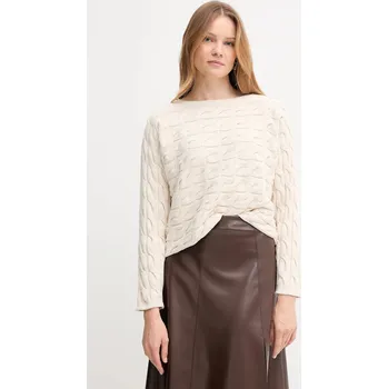 Dámský svetr Svetr OUI 94609 béžová 80X, vel. 40