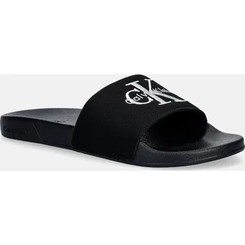 Dámské pantofle Pantofle Calvin Klein ESS SLIDE CV YM0YM01393 černá 99X, EUR 45