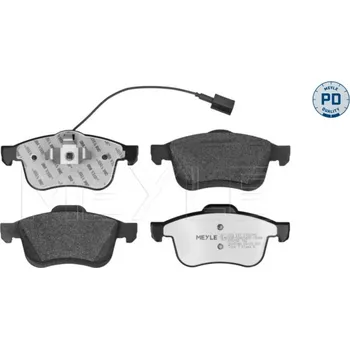 Brzdová destička Sada brzdových destiček, vždy 4 kusy v sadě MEYLE 025 247 2720/PD