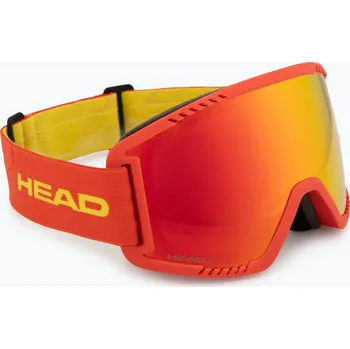 Lyžařské brýle HEAD Contex red/red/fmr yellow red