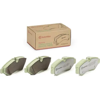 Brzdová destička Sada brzdových destiček, vždy 4 kusy v sadě BREMBO P 50 155G