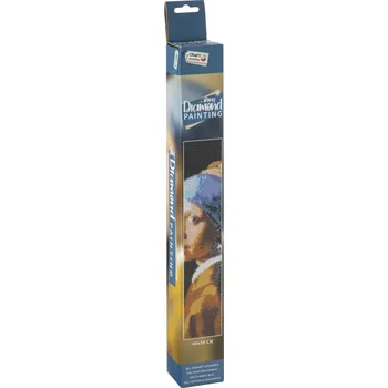 Výtvarná sada Diamantové malování - Dívka s perlou 40x50 cm