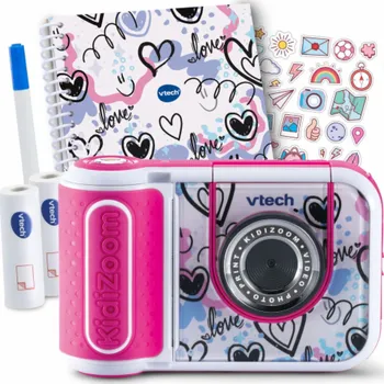 Digitální kompakt VTech Kidizoom Print Cam pink limitiertes Bundle