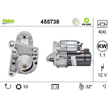Startér Startér VALEO 455738