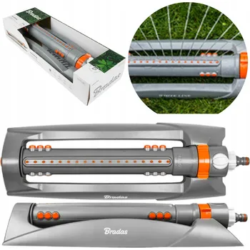 Zavlažovač Oscilační zavlažovač kyvný Bradas WL-Z21 WHITE LINE 18 trysek, nastavitelný