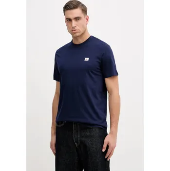 Pánské tričko Bavlněné tričko Calvin Klein Jeans LV04RC272G námořnická modř 59X, vel. M