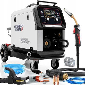 Svářečka Svářečka MIG/MAG, MMA, TIG poloautomat Skandi Kraft 10-250 A 230/400 V