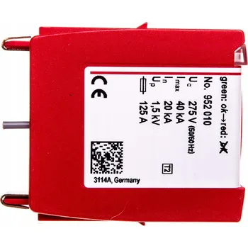 Přepěťová ochrana Dehn 0 V IP20 0 A