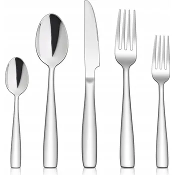 Příbor TEAMFAR Sada Příborů 30 Kusů Nerezová Ocel pro 6 Osob