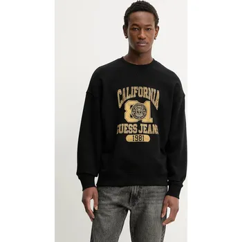 Pánská mikina Bavlněná mikina Guess Jeans M6RQ22.KCPR1 černá 99X, vel. L