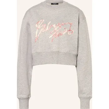 Dámská mikina Balmain Dámská Mikina, světle šedá / růžová, 38