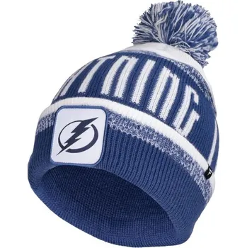 Čepice Čepice FANATICS TAMPA BAY LIGHTNING THRIVE CUFFED POM BEANIE UNI Modrá, Bílá