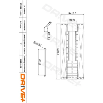 Olejový filtr Olejový filtr Dr!ve+ DP1110.11.0026