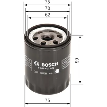 Olejový filtr Olejový filtr BOSCH F 026 407 027