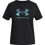 Dívčí tričko Under Armour RIVAL SHIMMER yxs Černá, Světle modrá