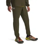 Pánské tepláky Under Armour VIBE WOVEN JOGGER md Khaki, Stříbrná