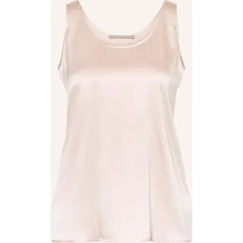 (The Mercer) N.Y. Dámské Saténové Tričko, růžová, 46