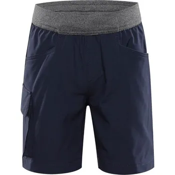 Chlapecké kraťasy Dětské kraťasy ALPINE PRO ZAMBO 140/146 Tmavě modrá, Šedá