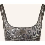 Diesel Dámská Sportovní Podprsenka, černošedá / šedá / černá, 38