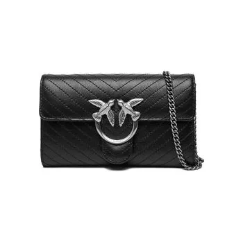 Kabelka Kabelka PINKO Love One Wallet Light AI 25-26 PLTT 105344 A2JC Černá OS