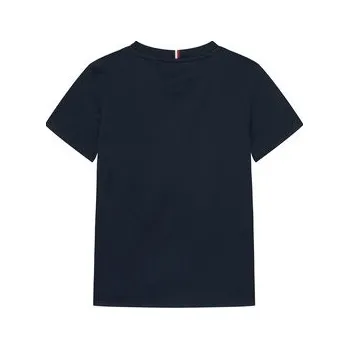 Pánská móda Tommy Hilfiger T-Shirt Icons KB0KB10360 Tmavomodrá Regular Fit 12Y