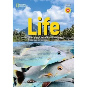 Anglický jazyk Life - Second Edition B2.1/B2.2: Upper Intermediate - Student's Book and Workbook (Combo Split Edition A) + Audio-CD + App (Paul Dummett,John Hughes,Helen Stephenson)(Brožovaná)