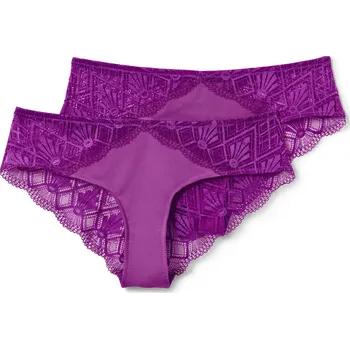 Kalhotky 685751 - Tchibo - Brazilské kalhotky - pro ženy - vel. S 36/38 - barva: fialová