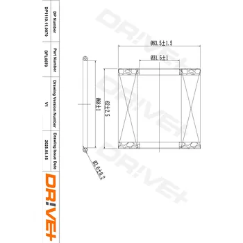 Olejový filtr Olejový filtr Dr!ve+ DP1110.11.0070