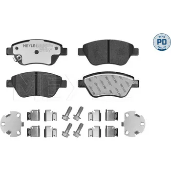 Brzdová destička Sada brzdových destiček, vždy 4 kusy v sadě MEYLE 025 239 8217/PD