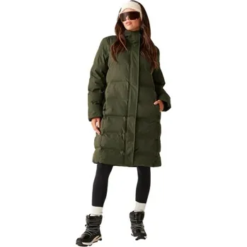 Dámský kabát Dámský zimní kabát Dare2b WANDER 18 Tmavě zelená