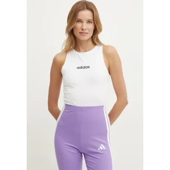 Top adidas Essentials Linear JC5799 bílá 00X, vel. S