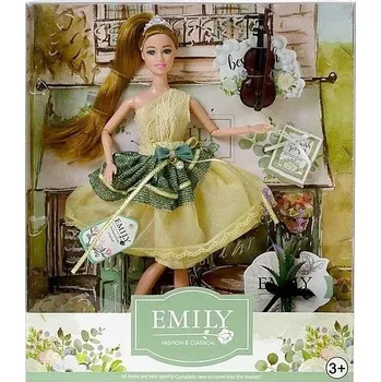 Panenka PANENKA Emily, 30 cm, houslistka, krabice