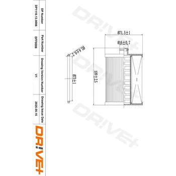 Palivový filtr Palivový filtr Dr!ve+ DP1110.13.0086