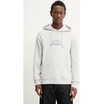 Pánská mikina Bavlněná mikina Guess Jeans M6RQ25.KCPR1 šedá 09X, vel. L