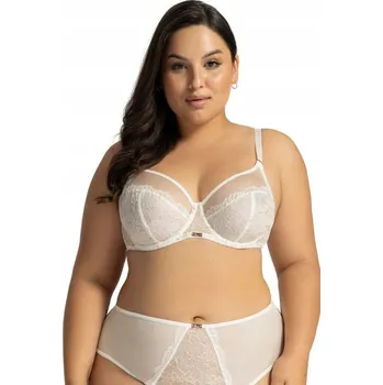 Dámské spodní prádlo Ava podprsenka s měkkými košíčky bílá velikost 85H