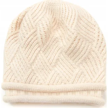 Čepice Szaleo zimní čepice béžová, univerzální velikost