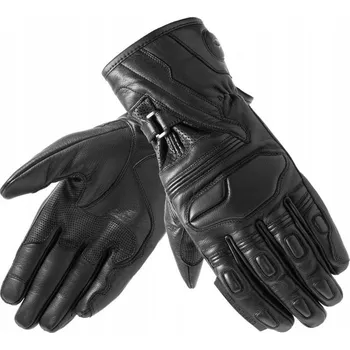 Moto rukavice KOŽENÉ RUKAVICE OZONE TOURING II ČERNÉ XXS