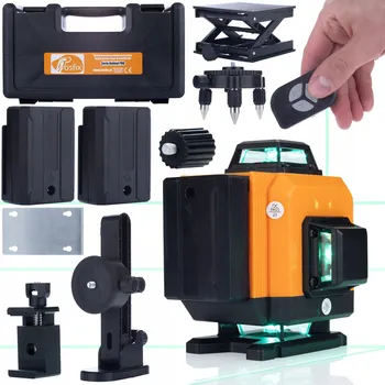 Vodováha SADA ROSFIX ANIMAL PRO LASER KŘÍŽOVÁ VODOVÁHA 360 16L 2AKU KUFR