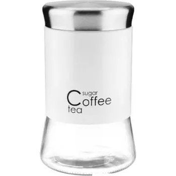 Dóza na potraviny Kuchyňská dóza / Organizér na potraviny, kávu 1l, bílá