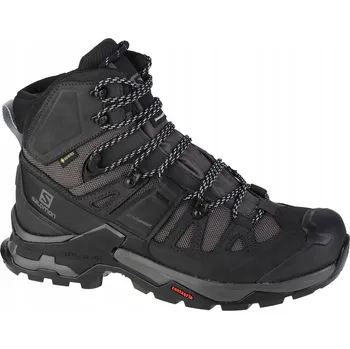 Pánská treková obuv SALOMON QUEST 4 GTX (48) Pánské trekové boty Nubuk Černé