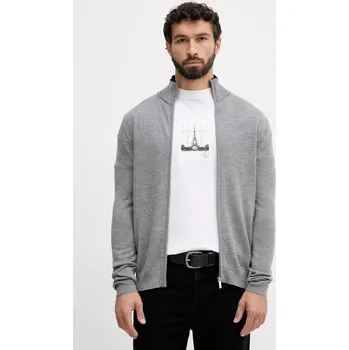 Dámské oblečení Vlněný svetr Karl Lagerfeld 554399.655004 šedá 90X, vel. M